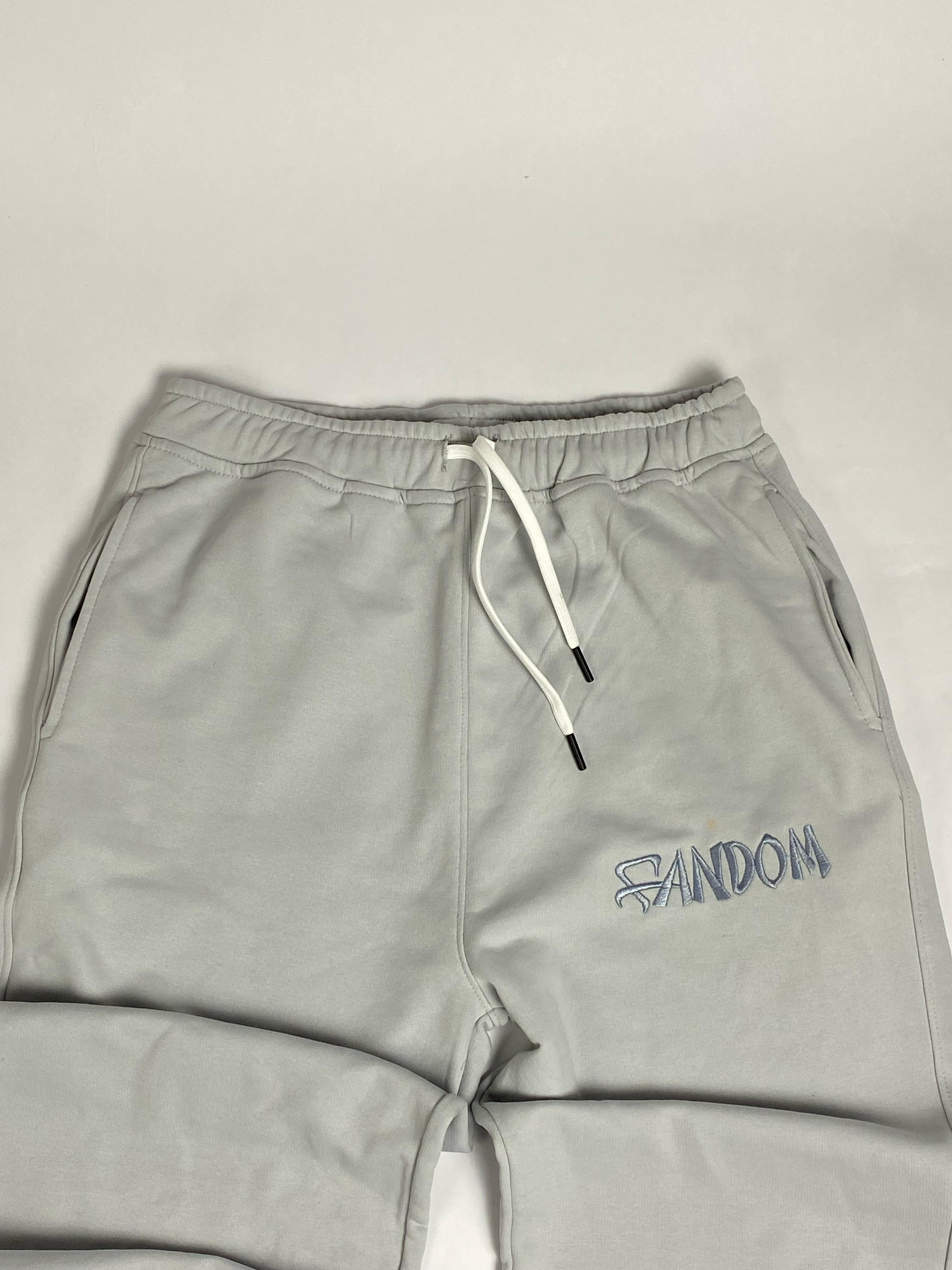 Light Straight Pants - Gray