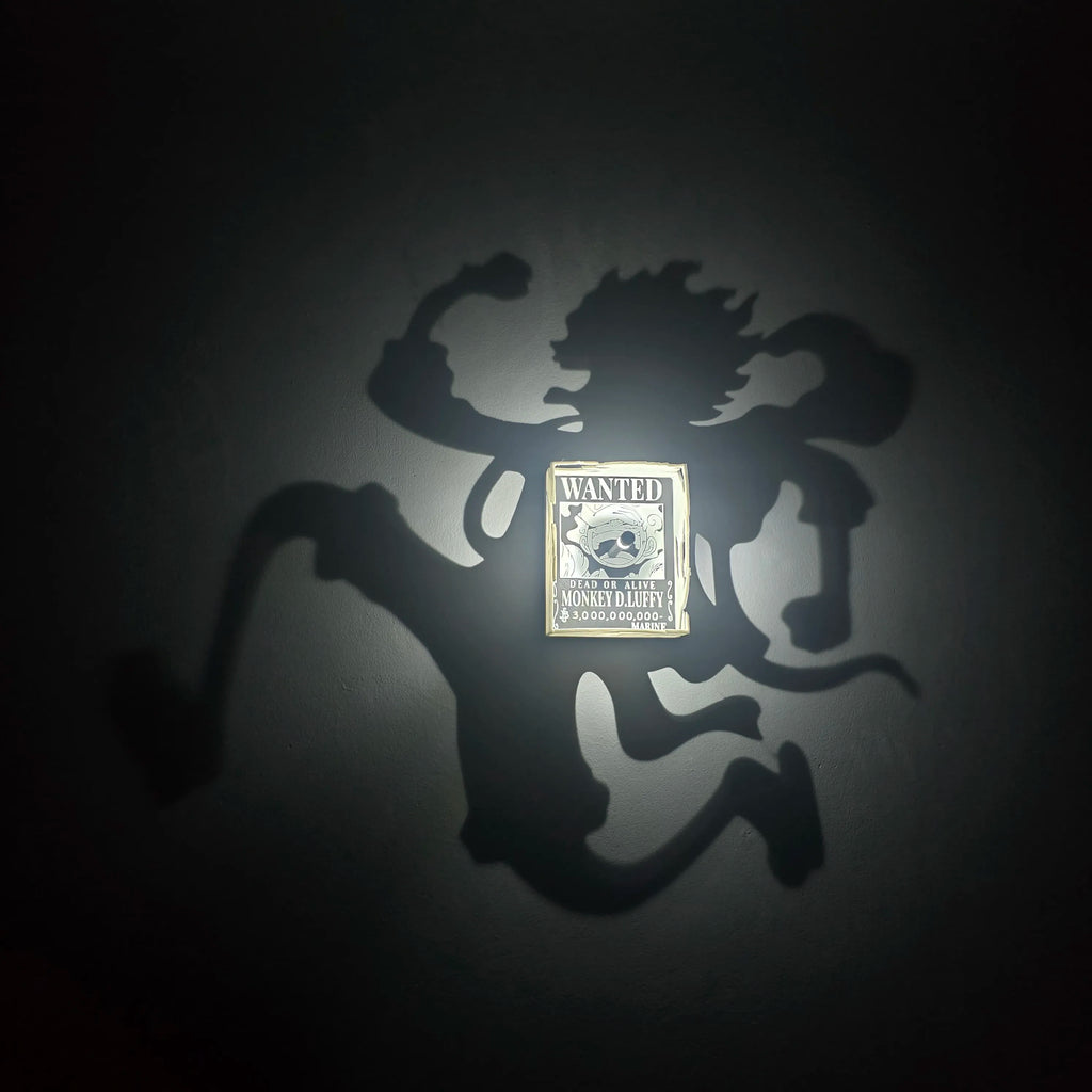 Luffy Gear 5  Shadow Lamp