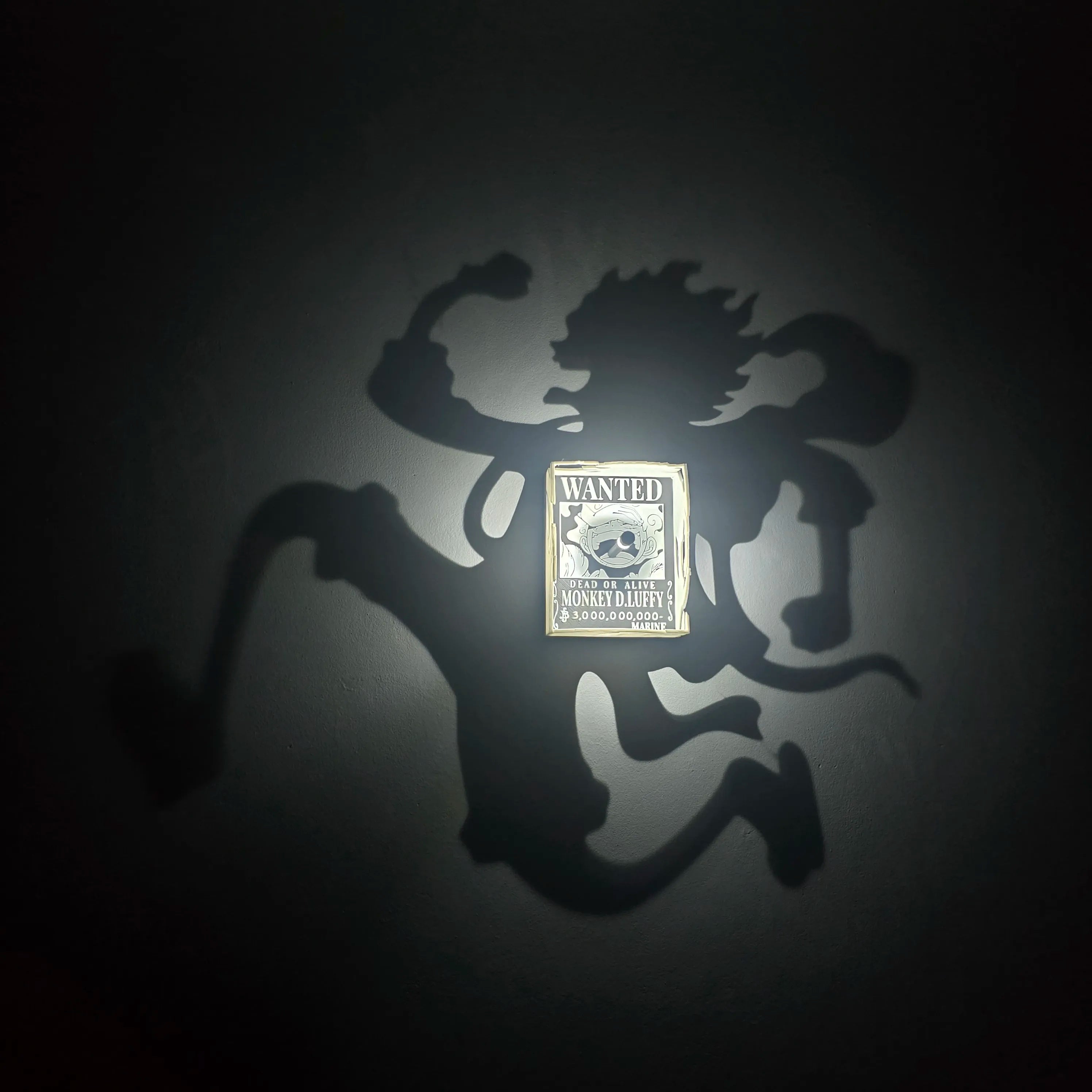 Luffy Gear 5  Shadow Lamp
