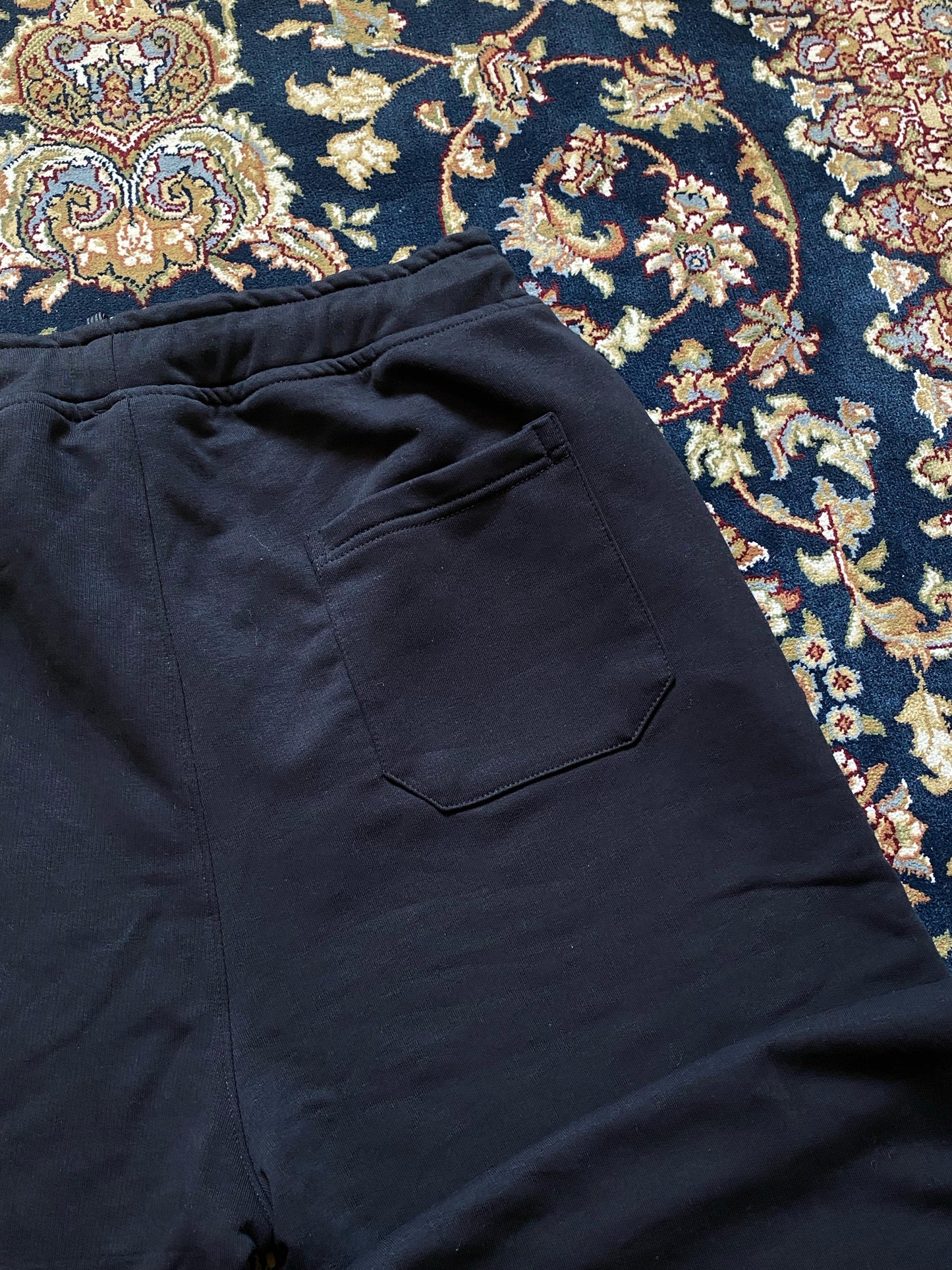 Summer Straight Pants Black