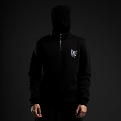 AOT zip up Black