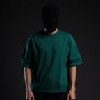 Basic green 100% cotton t-shirt — Fandom Store