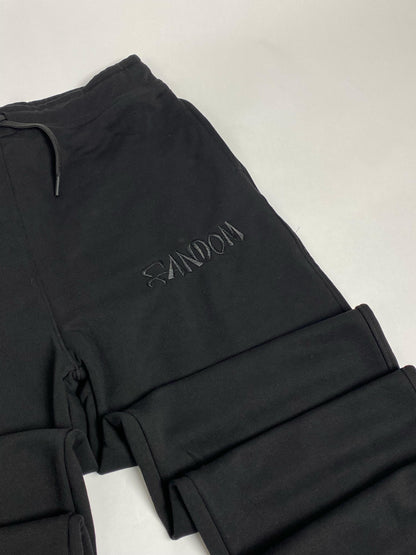 Summer Straight Pants Black