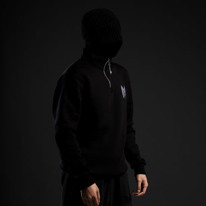 AOT zip up Black