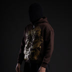 Golden Dominance Zip Hoodie
