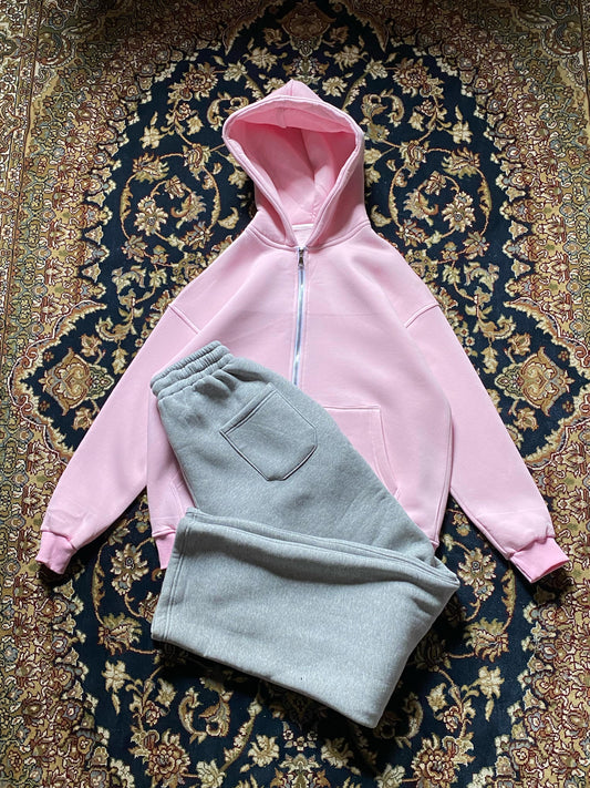 Pink Zipper Set
