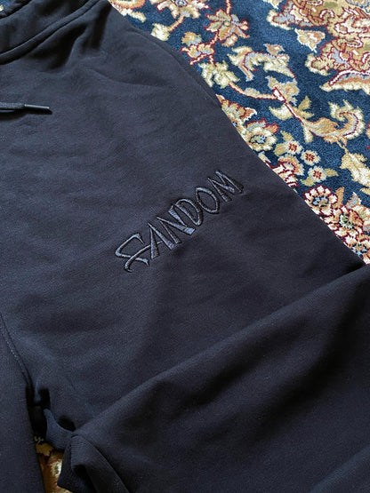 Summer Straight Pants Black