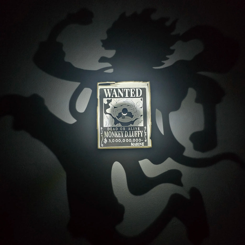 Luffy Gear 5  Shadow Lamp