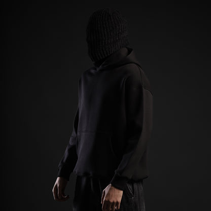 Black Basic Hoodie