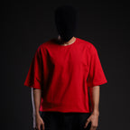 Basic red 100% cotton t-shirt — Fandom Store
