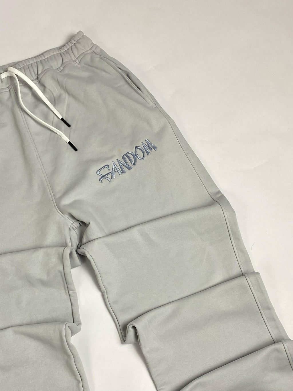 Light Straight Pants - Gray