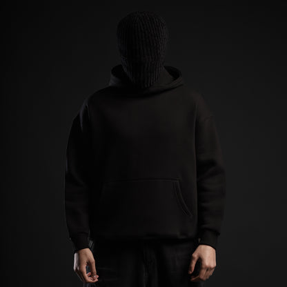 Black Basic Hoodie