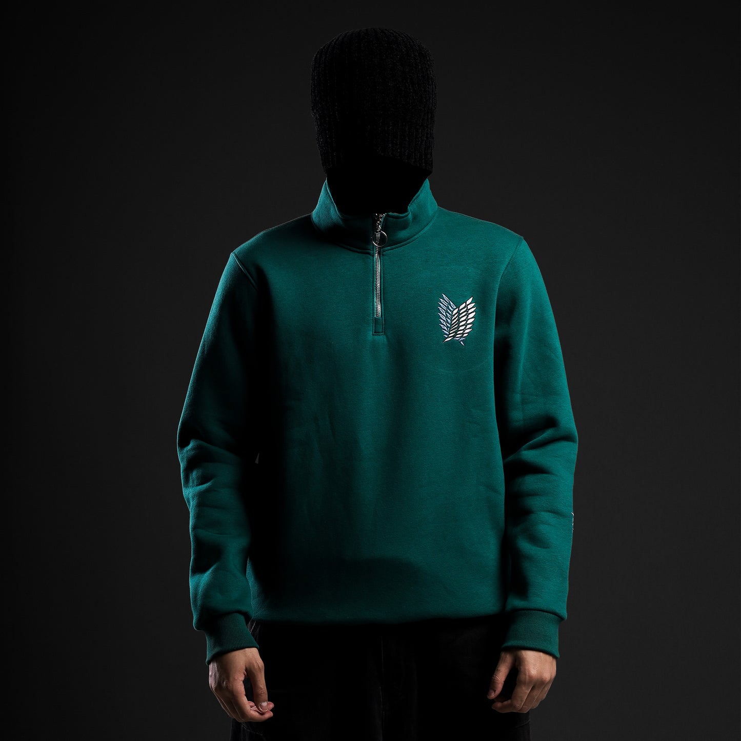AOT Green Zip-Up