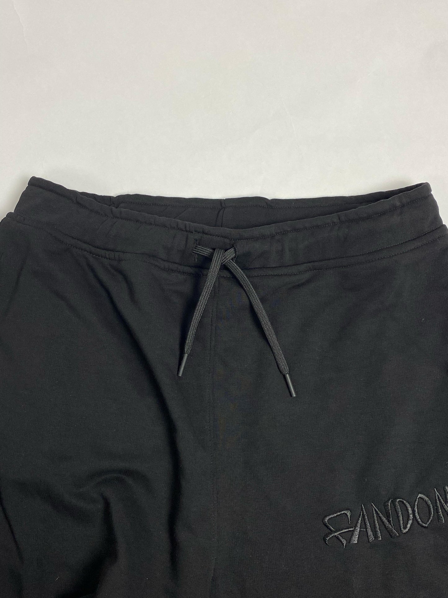 Summer Straight Pants Black