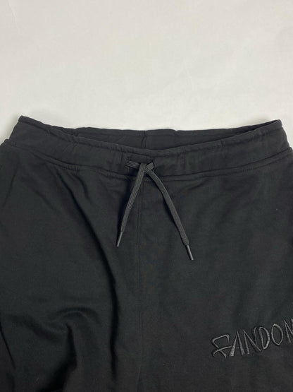 Summer Straight Pants Black