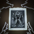 Goku Super Saiyajin shadow lamp