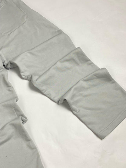 Summer Straight Pants gray