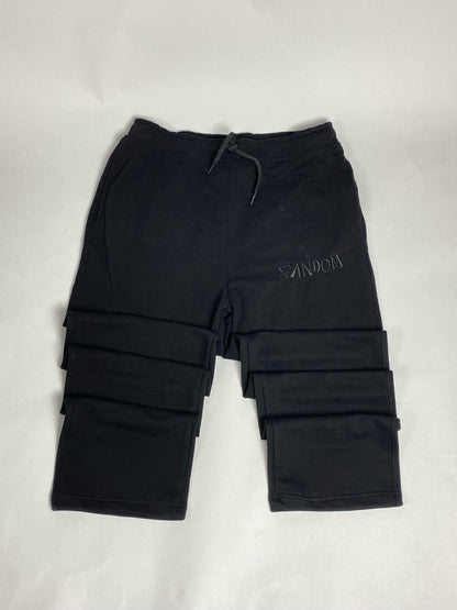 Summer Straight Pants Black
