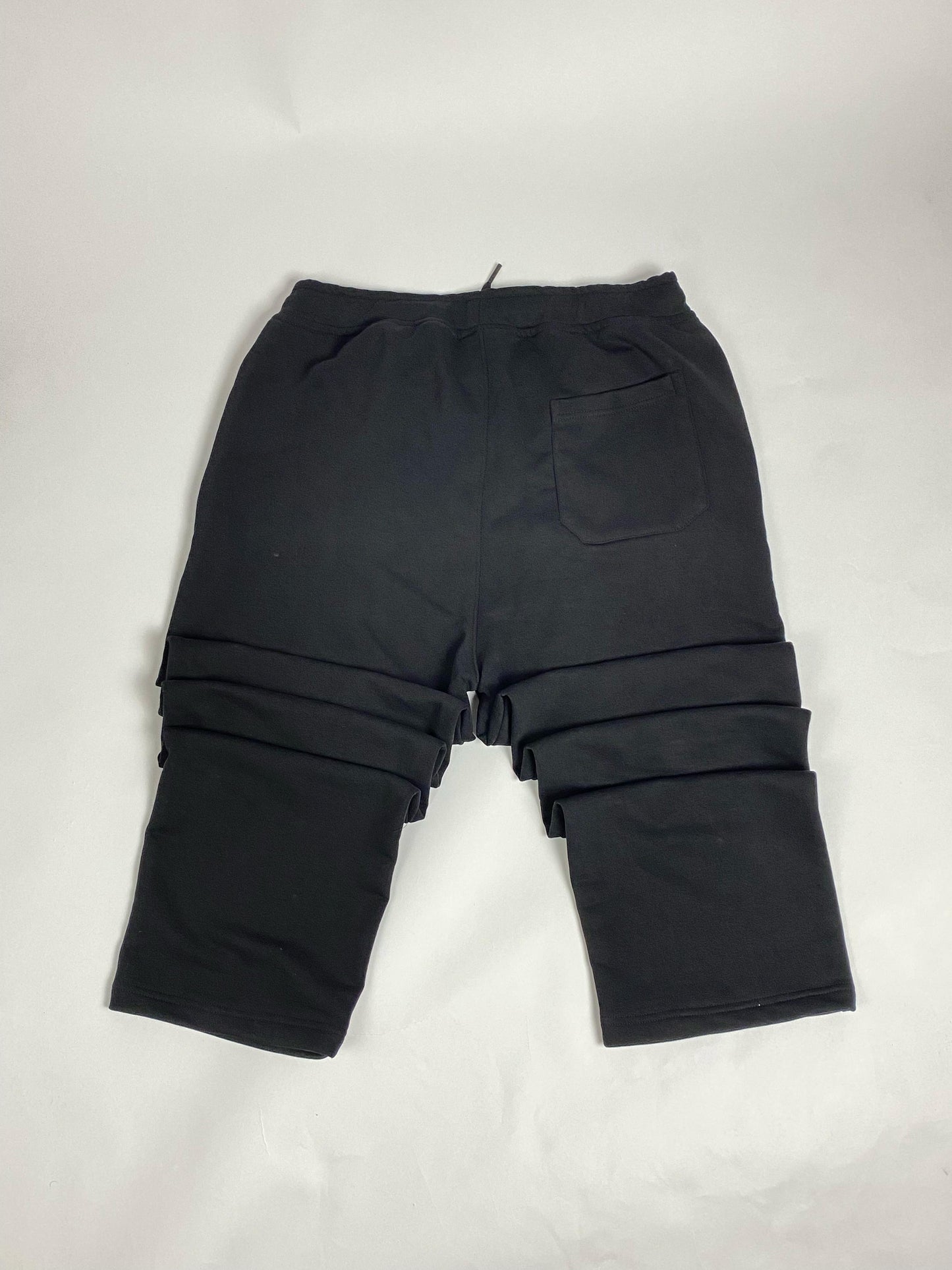 Summer Straight Pants Black