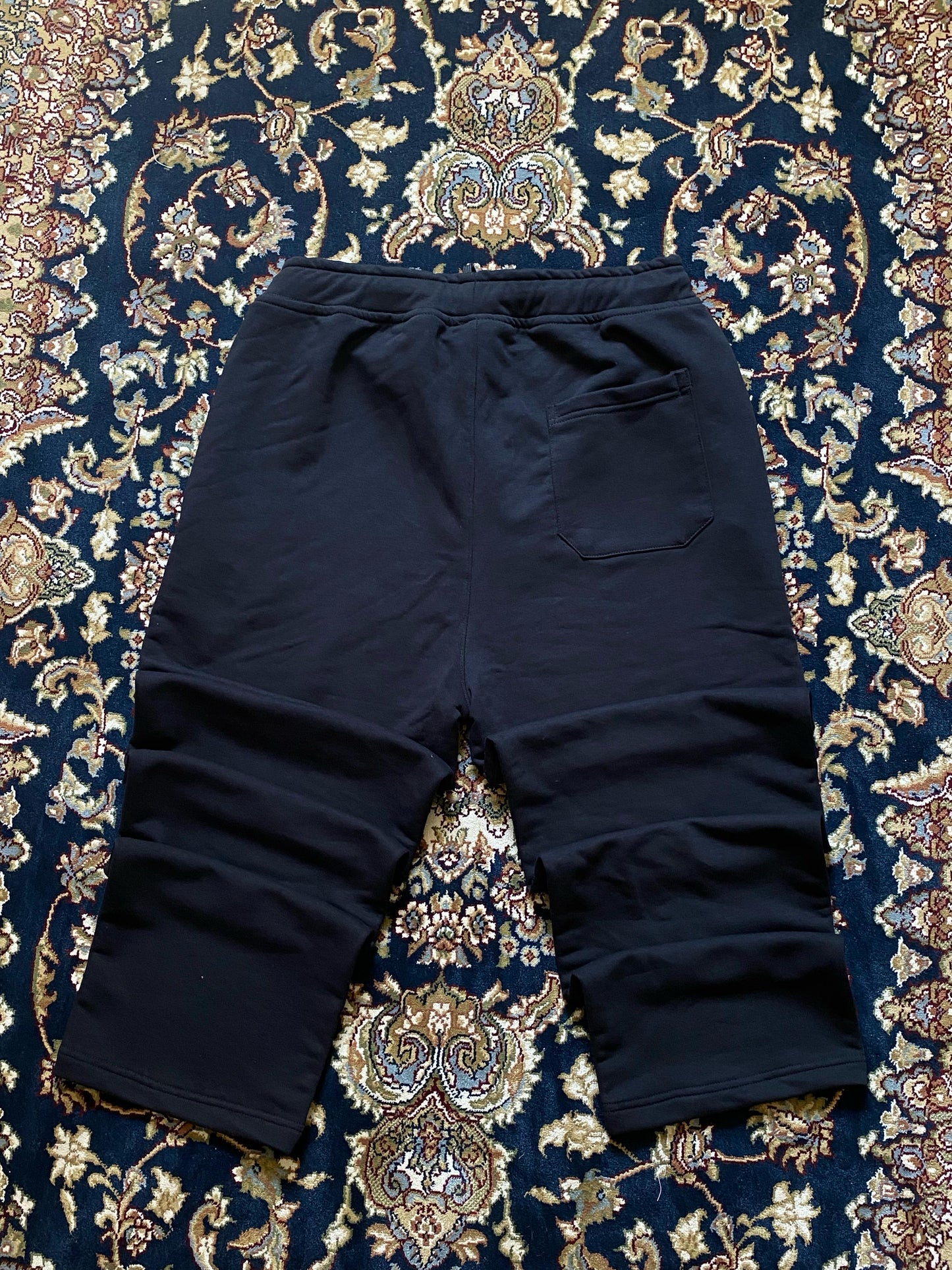 Summer Straight Pants Black