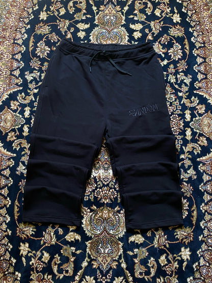 Summer Straight Pants Black