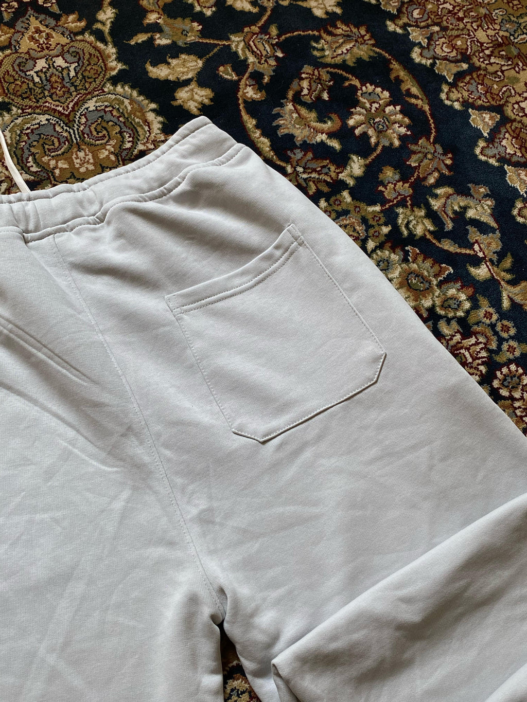Light Straight Pants - Gray