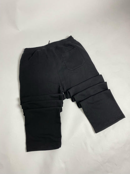 Summer Straight Pants Black