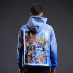 Patched One Piece Hoodie