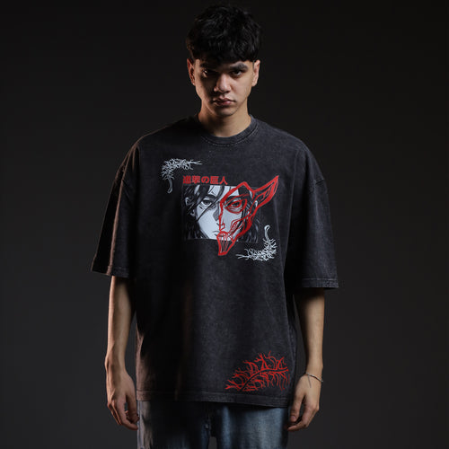 Eren Yeager Attack on Titan oversized anime t-shirt — Fandom Store