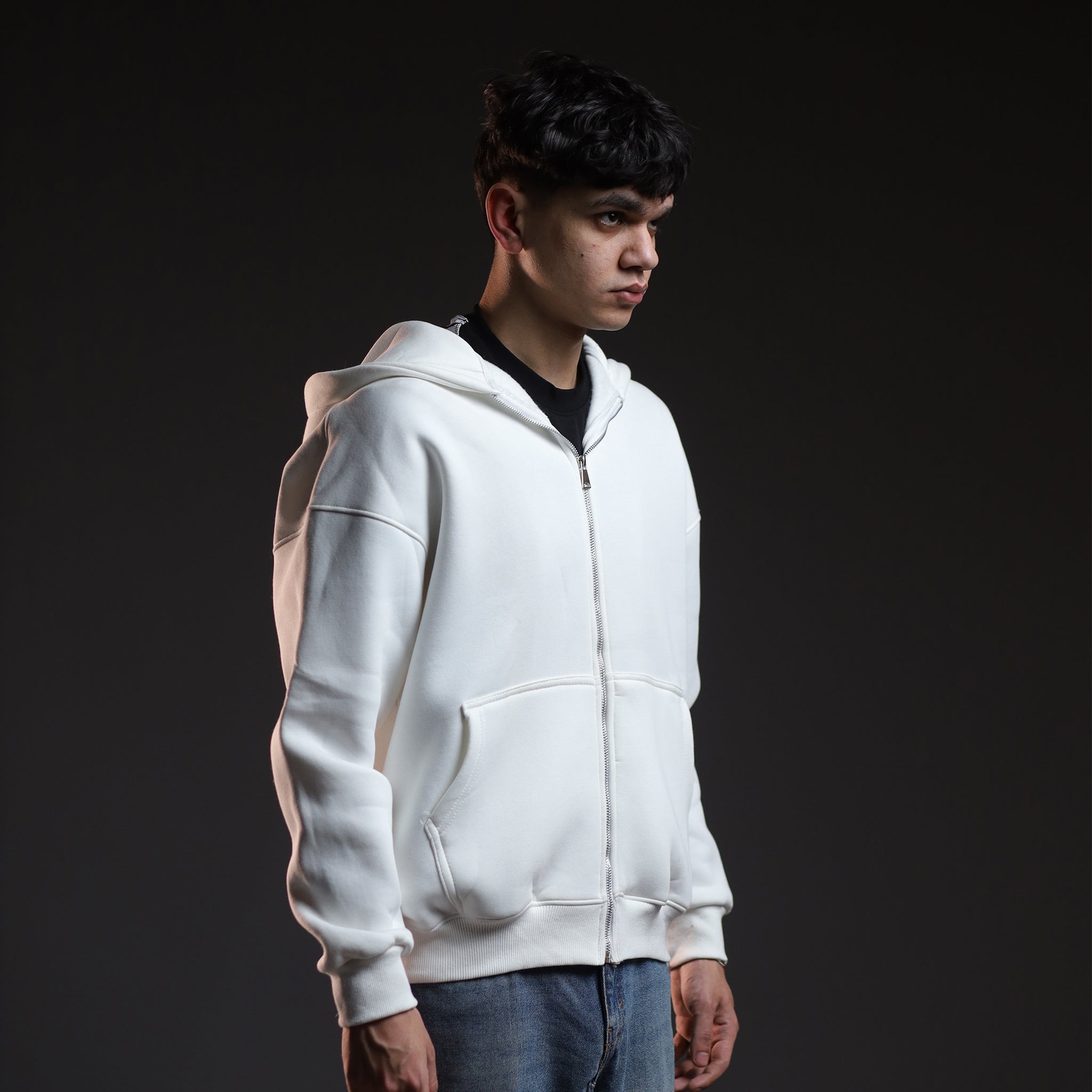 Zipper - White