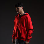 Red zipper