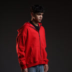 Red zipper