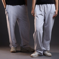 Light Straight Pants - Gray