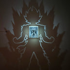 Goku Super Saiyajin shadow lamp